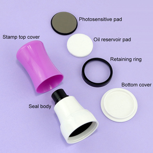 Tùy chỉnh bọt pre-ký <span class=keywords><strong>Flash</strong></span> tem tự imprinting ABS nhựa cao su giấy nguyên liệu children's Đồ chơi sử dụng 28 gam 23 mét Ink <span class=keywords><strong>Pad</strong></span> - Product Image 5