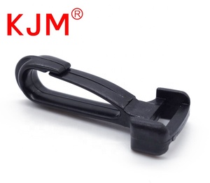 KJM — crochet pivotant en plastique, 12mm, pour sac à vélo, sac à dos, voyage, poussette de bébé, prix d'usine - Product Image 1
