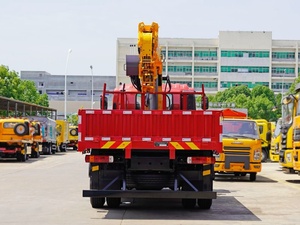 รถเครนติดรถบรรทุกแบบบูมยืดตรง 4x2 6.3 ตัน ยี่ห้อ Foton ผลิตจากโรงงาน (OEM) พร้อมขาตั้งไฮดรอลิกสำหรับงานก่อสร้าง - Product Image 6
