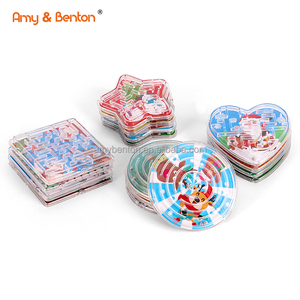 Giáng sinh mini Mê Cung trò chơi giáng sinh mặt hàng Quà Tặng bên giveaway Mini Quà Tặng trẻ em ủng hộ đồ chơi - Product Image 2