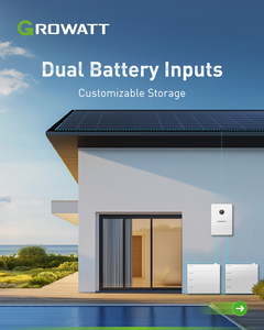 Convertisseur solaire hybride Growatt EU Standard WIT 15K-HU 3 phases 2 MPPT 15 kW 48 V pour stockage d'énergie - Product Image 4