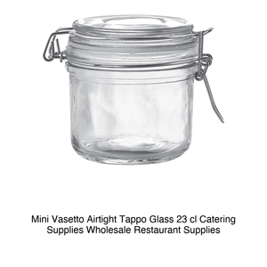 Mini Tarro de Vidrio Hermético de 23 cl con Tapa - Product Image 2