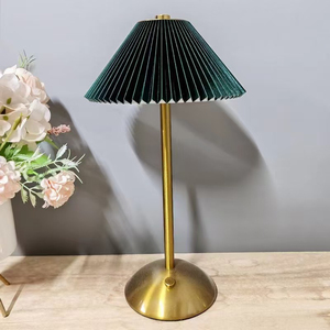 Pink Crystal <b>Shade</b> Brass Base E26 AC LED Push Button Switch Modern Style <b>Small</b> Size Bedroom Decorative Table <b>Lamp</b> - Product Image 6