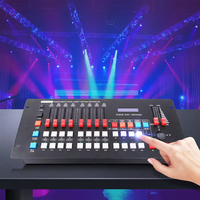 Contrôleur d'éclairage de scène professionnel DMX240 avec modes son-actif et automatique pour DJ, bars, clubs et événements de mariage