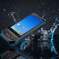 Computadora Móvil Resistente 4G Original con Pantalla Táctil, Escáner de Códigos de Barras 1D y 2D, Android 12.0, PDA IP67 de 5 Pulgadas con WIFI y NFC, en Stock