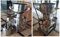 Machine de tamisage vibratoire à moteur en acier inoxydable haute performance pour poudre alimentaire et assaisonnement au piment