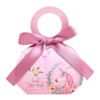 Hochzeits dekoration Dreieckige Pyramide Hochzeits bevorzugungen Geschenk boxen Candy Box für Gäste