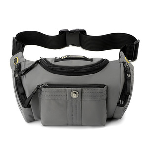 Riñonera Triple Multifuncional Unisex para Exteriores, Cierre de Cremallera y Broche, Impermeable, Transpirable, Ligera y Duradera, Mochila Oxford - Product Image 2