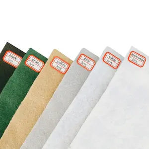 Không dệt STAPLE sợi vải địa kỹ thuật lọc vải địa kỹ thuật chống thấm Vải Polyester Vải địa kỹ thuật để bảo vệ sàn
