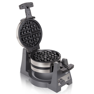 RAF 1400W <b>Waffle</b> <b>Maker</b> Rotating Structure Double Sided Uniform Heating Non Stick Plates for Consistent Cooking Breakfast Sandwic - Product Image 1