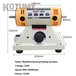 ماكينة تلميع متعددة الوظائف لصنع المجوهرات ، أدوات طحن الأعمال الخشبية سهلة الاستخدام - Product Image 4
