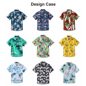 Modello Logo personalizzato papà <span class=keywords><strong>e</strong></span> Me uomini ragazzi camicie hawaiane alla rinfusa <span class=keywords><strong>padre</strong></span> <span class=keywords><strong>e</strong></span> <span class=keywords><strong>figlio</strong></span> vestono camicie abbinate - Product Image 5