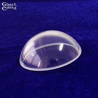 Lentille sphérique en verre optique avec revêtement AR pour la photographie sous-marine
