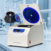 MKE 16500 tr/min vitesse réglable 6 tubes 6X50ml en acier 400ml centrifugeuse de laboratoire haute vitesse de paillasse