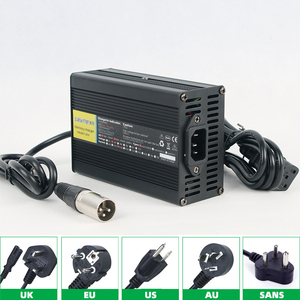Ventes directes des fabricants 14.6V 10A 29.2V 43.8V 58.4V 3A 73V Chargeur de batterie LiFePo4 boîtier en aluminium Fauteuil roulant pour vélo électrique - Product Image 4