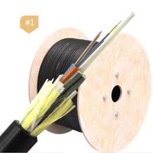 Cable <span class=keywords><strong>ADSS</strong></span> Autoportante Monomodo G652d 6 12 <span class=keywords><strong>24</strong></span> 48 <span class=keywords><strong>Hilos</strong></span> <span class=keywords><strong>24</strong></span> 12 <span class=keywords><strong>Hilos</strong></span> Aéreo Monomodo de <span class=keywords><strong>Fibra</strong></span> Óptica - Product Image 1