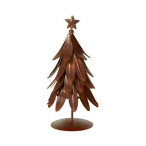 Decoración Árbol de metal Árbol artificial de alta calidad Soporte de metal verde Árbol Navidad Decoración al aire libre - Product Image 1