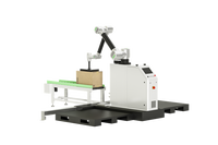 Système de palettisation robotique entièrement automatique Chanfer Chargement et déchargement du robot de palettisation pour conteneur
