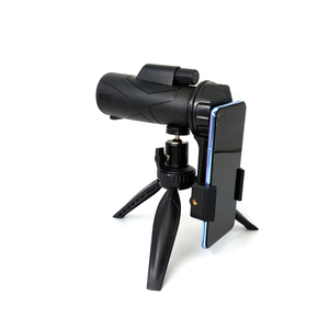 Télescope monoculaire HD 12x56 10x42 avec adaptateur pour smartphone, trépied amélioré, sangle de maintien - Product Image 1