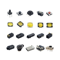 Interrupteur à bouton-poussoir tactile en cuivre SMD Interrupteur tactile à bouton en caoutchouc