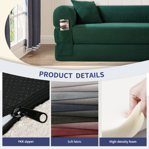 Oem/odm moq100 nén miếng bọt biển modular cắt bọt sofa gấp giường chân không gói sofa bọt - Product Image 2