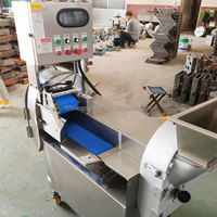 RVS aardappel-, fruit- en groentesnijder en -snijmachine, spinazie-groentesnijmachine
