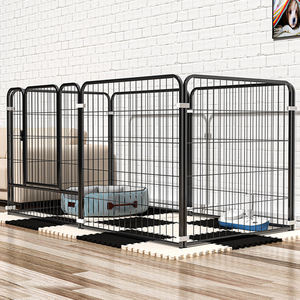 Kandang anjing dalam ruangan pena anjing kandang anjing kandang anjing kecil pena anak anjing aula Para Perros kandang untuk kucing luar ruangan rumah pagar untuk anjing - Product Image 4