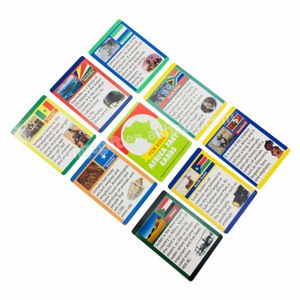 Emballage de cartes d'affirmation personnalisées pour enfants Fun Africa Fact <span class=keywords><strong>Culture</strong></span> Learning Flash Cards - Product Image 4