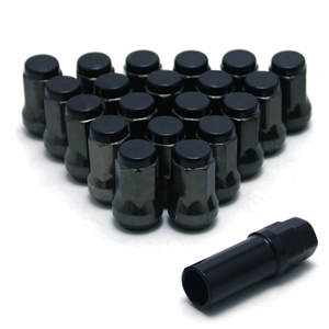 AUSO 610-T <span class=keywords><strong>Universal</strong></span> Black Steel Cover <span class=keywords><strong>Socket</strong></span> Wheel <span class=keywords><strong>Lug</strong></span> Nut Calidad duradera con estilo simple - Product Image 1