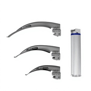 Laringoscopios de Acero Inoxidable KEWO para Niños y Adultos, para Anestesia y Cuidados de Emergencia, Equipo de Intubación Traqueal - Product Image 4