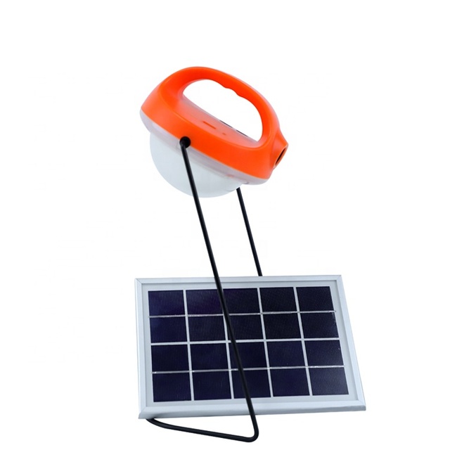 China Factory Supply Ip65 5000K Daylight Solar Table Lamp With Integrated Torch