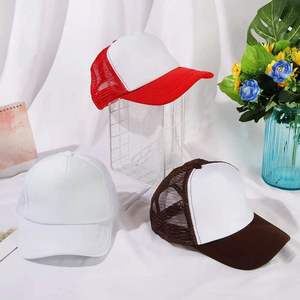 Colorido precio bajo Unisex al aire libre logotipo personalizado bordado gorra de béisbol protección solar tela de malla deportes camionero sombrero para hombres - Product Image 4