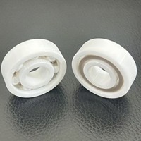 Rodamiento de Bolas de Cerámica Completa de Óxido de Circonio (ZrO2) de Ranura Profunda de Una Hilera 684 Autolubricante Precisión P0 4x9x10 mm