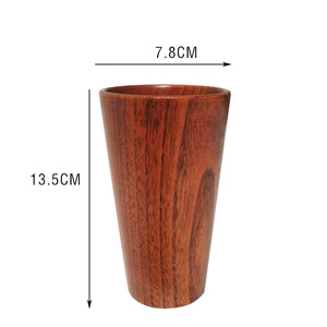 Giapponese moderno <span class=keywords><strong>di</strong></span> lusso in legno tazza da tè con Anti-scottatura piattini eco-friendly decorazione da cucina Set per il campeggio - Product Image 5