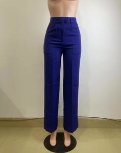 Pantaloni Primaverili e Autunnali per <span class=keywords><strong>Donna</strong></span>, Taglia S-3XL, Vita Alta, Gamba Larga Dritta, Pantaloni Casual da Ufficio per Signore - Product Image 3