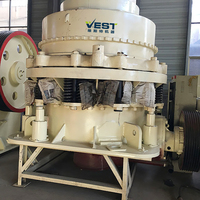 Motor AC, Bantalan, dan Gear Mesin Cone Crusher Symons yang Andal untuk Produksi Agregat, Pertambangan Batuan Keras, Penghancuran Sekunder 30-800t/jam