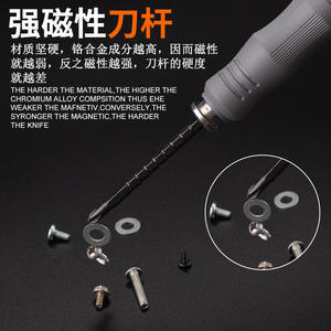 Diy <b>Screwdriver</b> Set 13 In 1 Telescopic Phillips Flathead <b>Bits</b> <b>Multi</b> Purpose Tool For Home Repair - Product Image 4