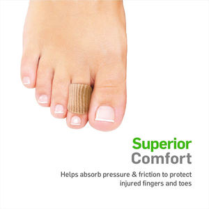 Manchons <span class=keywords><strong>de</strong></span> tubulure réutilisables pour protéger et amortir les <span class=keywords><strong>cors</strong></span>, les ampoules, les verrues plantaires, les plaies <span class=keywords><strong>de</strong></span> pression, les callosités sur les pieds, les orteils et les doigts. - Product Image 5