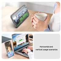 Nouveauté : Support magnétique pour téléphone de voiture personnalisé en usine 360°, en aluminium 7075 usiné CNC, support de tableau de bord en métal à aimant puissant