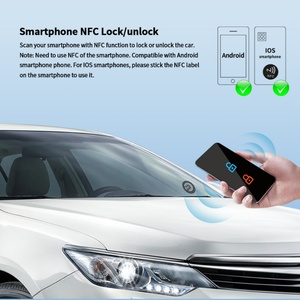 EASYGUARD PKE <b>Car</b> Alarm with Remote Starter Passive Keyless Entry, <b>Push</b> Start Button, NFC Lock Unlock, 4G LTE GPS Tracker - Product Image 6