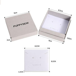 Usine directe luxe trois-en-un <span class=keywords><strong>stockage</strong></span> boîte à bijoux lumière couvercle ciel terre conception pour collier anneau Durable papier cuir - Product Image 5