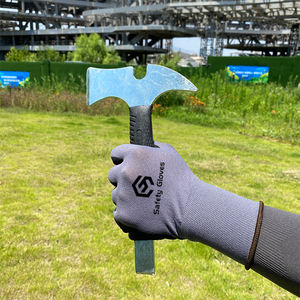 قفازات تشوانغيينغ المطلية باللاتكس الرغوي مقاس 15، قفازات أمان مطلية باللاتكس للبناء والحدائق بسطح مصنفر - Product Image 4