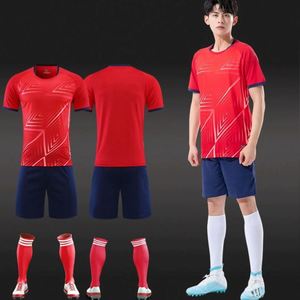 Camiseta de Fútbol Personalizada con Nombre y Número del Equipo, Uniforme de Fútbol Transpirable de Secado Rápido con Manga Corta de Malla para Entrenamiento - Product Image 5