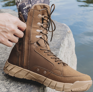 TSB01 714 Factory Outdoor <b>Hiking</b> Lightweight <b>Boots</b> Customizable Desert Tactical <b>Boots</b> Adult Men's Shoes - Product Image 5