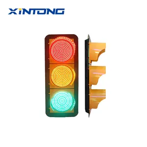 XINTONG New Design Solar Led Traffic Light 300mm Waterproof Red High Quality