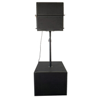 Système de haut-parleurs actifs en ligne Leon Audio Professional Stage Speaker Dual 8 pouces HDL10-A DSP Line Array Speaker