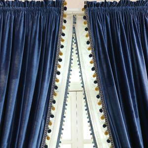 <span class=keywords><strong>Pas</strong></span> <span class=keywords><strong>cher</strong></span> En Gros Textile À La Maison De Luxe <span class=keywords><strong>Rideaux</strong></span> De Velours Pour Chambre Salon <span class=keywords><strong>Thermique</strong></span> Isolé Tringle <span class=keywords><strong>Rideaux</strong></span> - Product Image 6