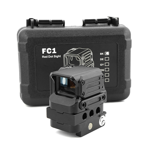 SPECPRECISION FC1 Reflex Red Dot Sight 2MO Reticle Red Dot Compact Aluminum Housing Clear Optical Window Fast Target Accessory
