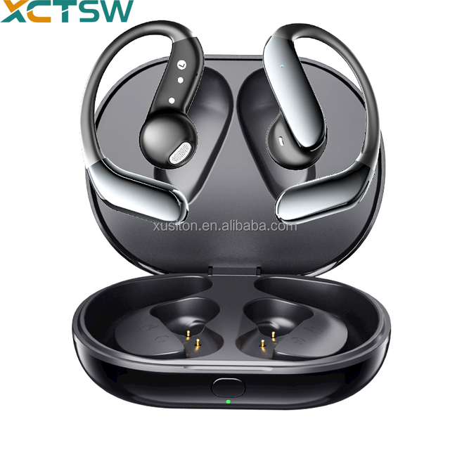 Q102 AI Translator Earbuds Wireless 6.1 TWS Earbuds ENC Listen to Music 60H Playtime Ear Hooks Workout Sports Wireless Earphone