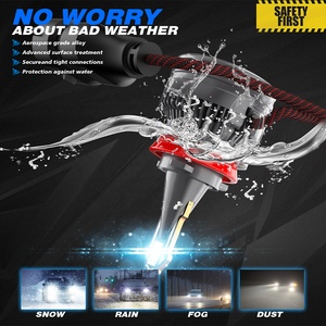 Gran oferta, faros LED modernos V23 H11 8400lm 70W H11, faros LED para coches universales, furgonetas, faros de camiones H11 - Product Image 4
